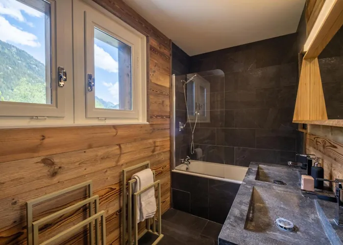 De L'aiguille With View On Mont Blanc Domek alpejski Chamonix