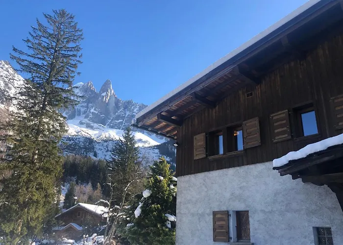 Chalet De L'aiguille With View On Mont Blanc