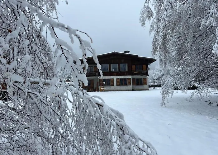 De L'aiguille With View On Mont Blanc Chalet *